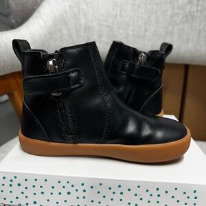 Ten Little Chelsea Boots Black Leather